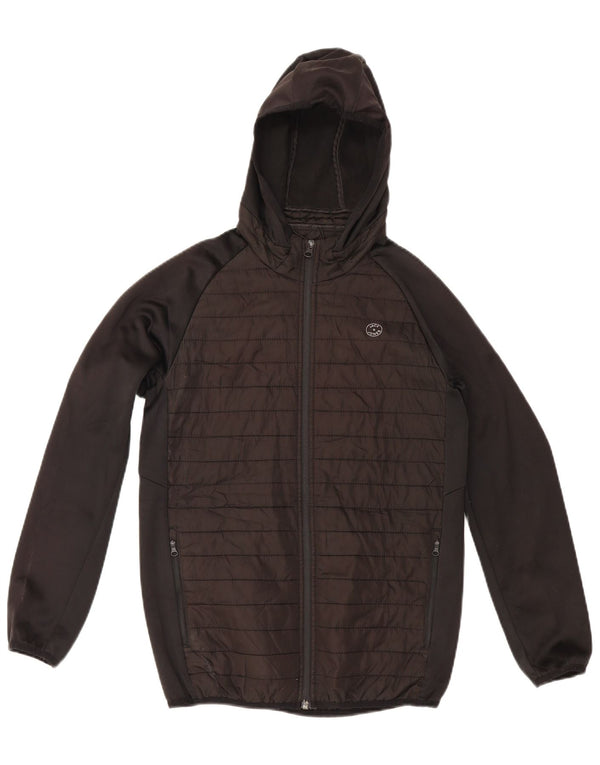 Jack & Jones Bomberjacke mit Kapuze für Jungen, 13–14 Jahre, Schwarz