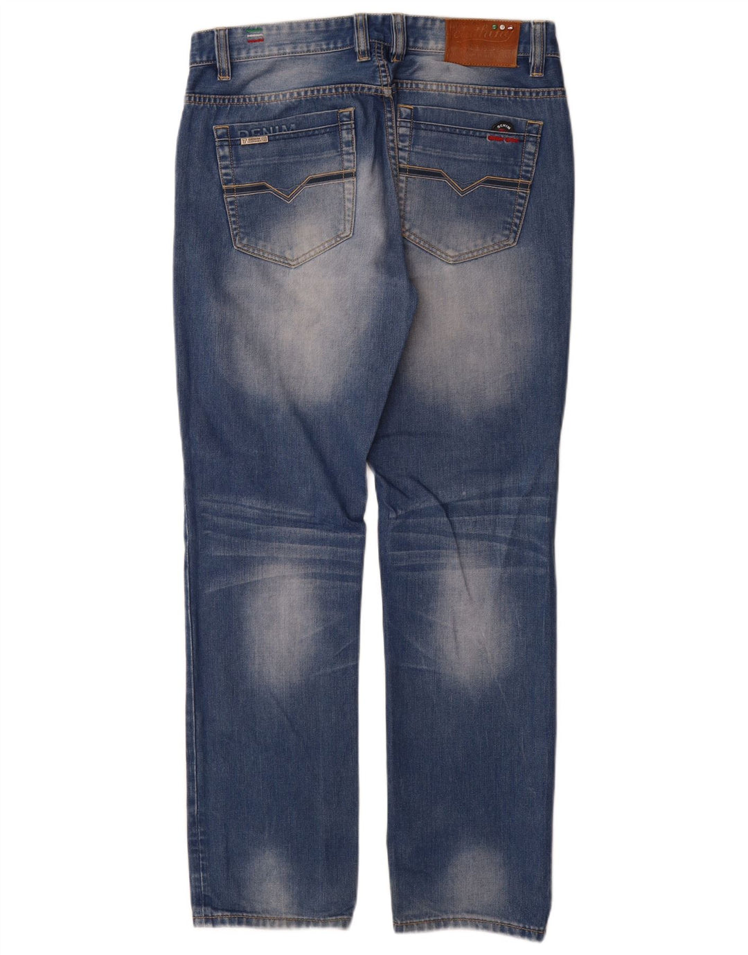 Diesel Herren Straight Jeans W34 L32 Blau