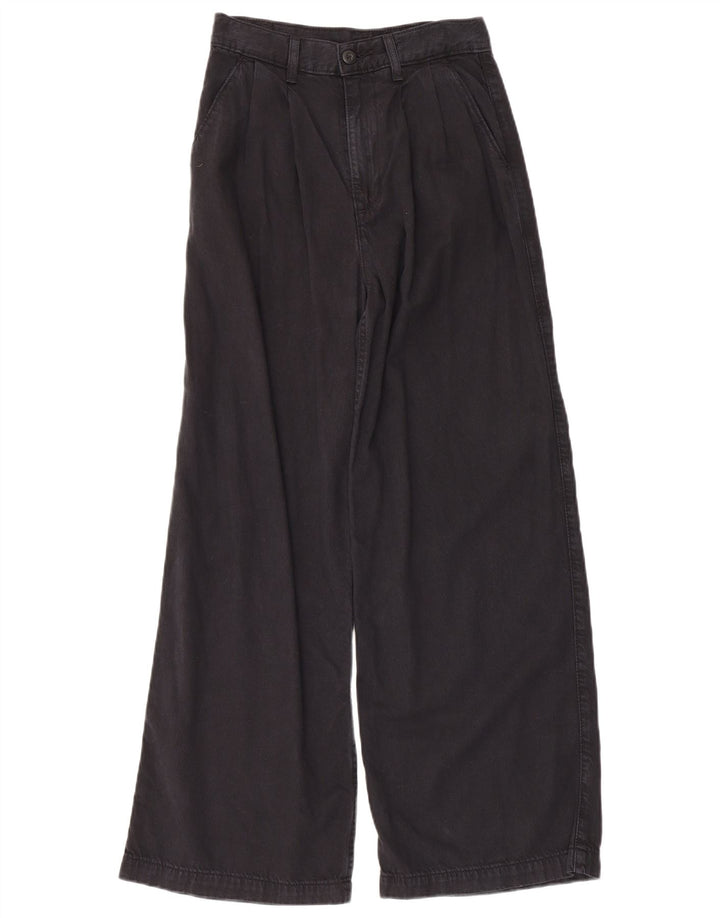 Levi's Damen-Jeans mit weitem Bein, W25 L28, schwarzes Lyocell