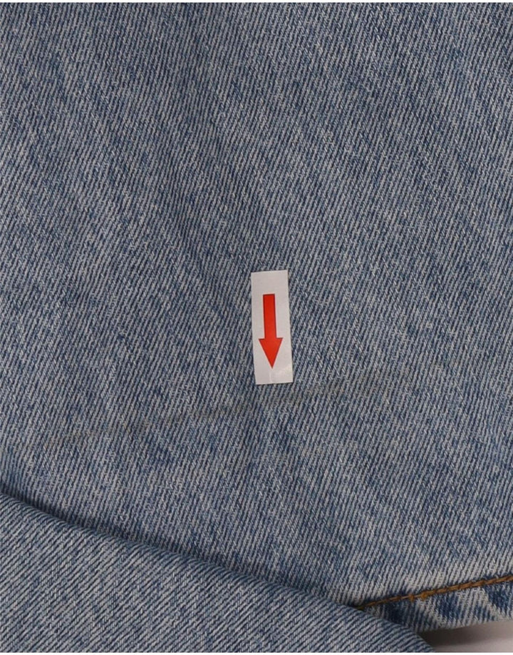 Wrangler Herren Texas Straight Jeans W34 L32 Blaue Baumwolle