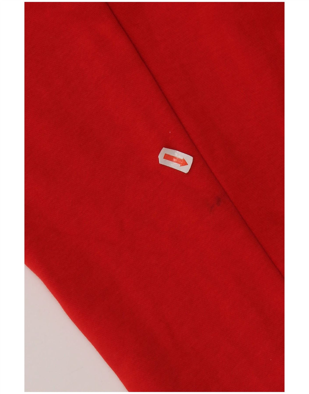 Nike Herren-Kapuzenpullover mit grafischem Reißverschluss, groß, aus roter Baumwolle