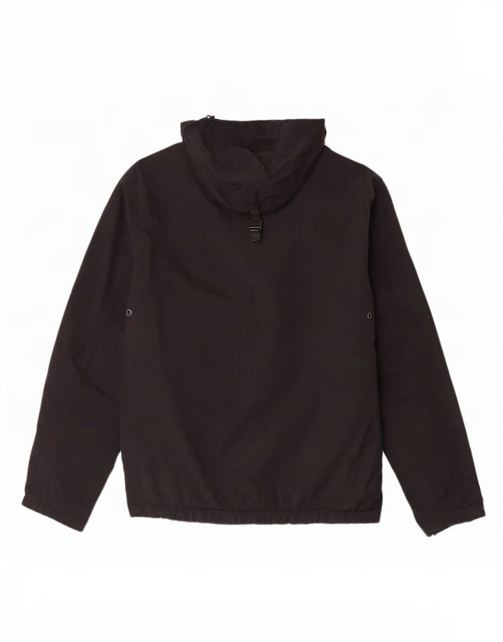 Napapijri Herren Geographic Graphic Anorak Jacke UK 36 Small Schwarz