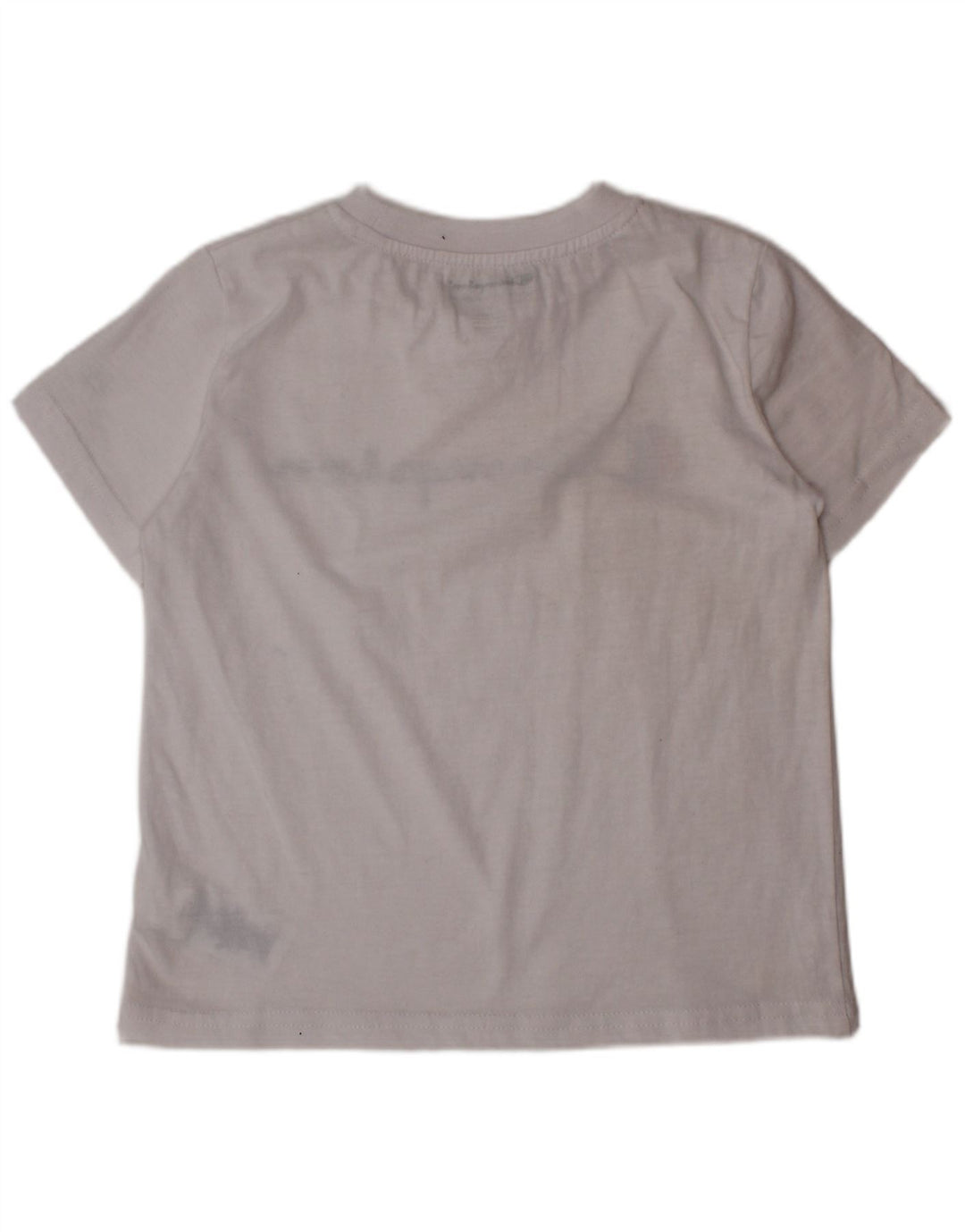 CHAMPION Jungen-T-Shirt mit Grafik, 4–5 Jahre, weiße Baumwolle