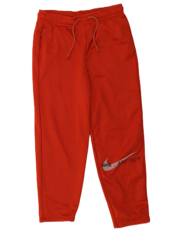 Nike Herren Therma-Fit Graphic Trainingshose aus mittelrotem Polyester