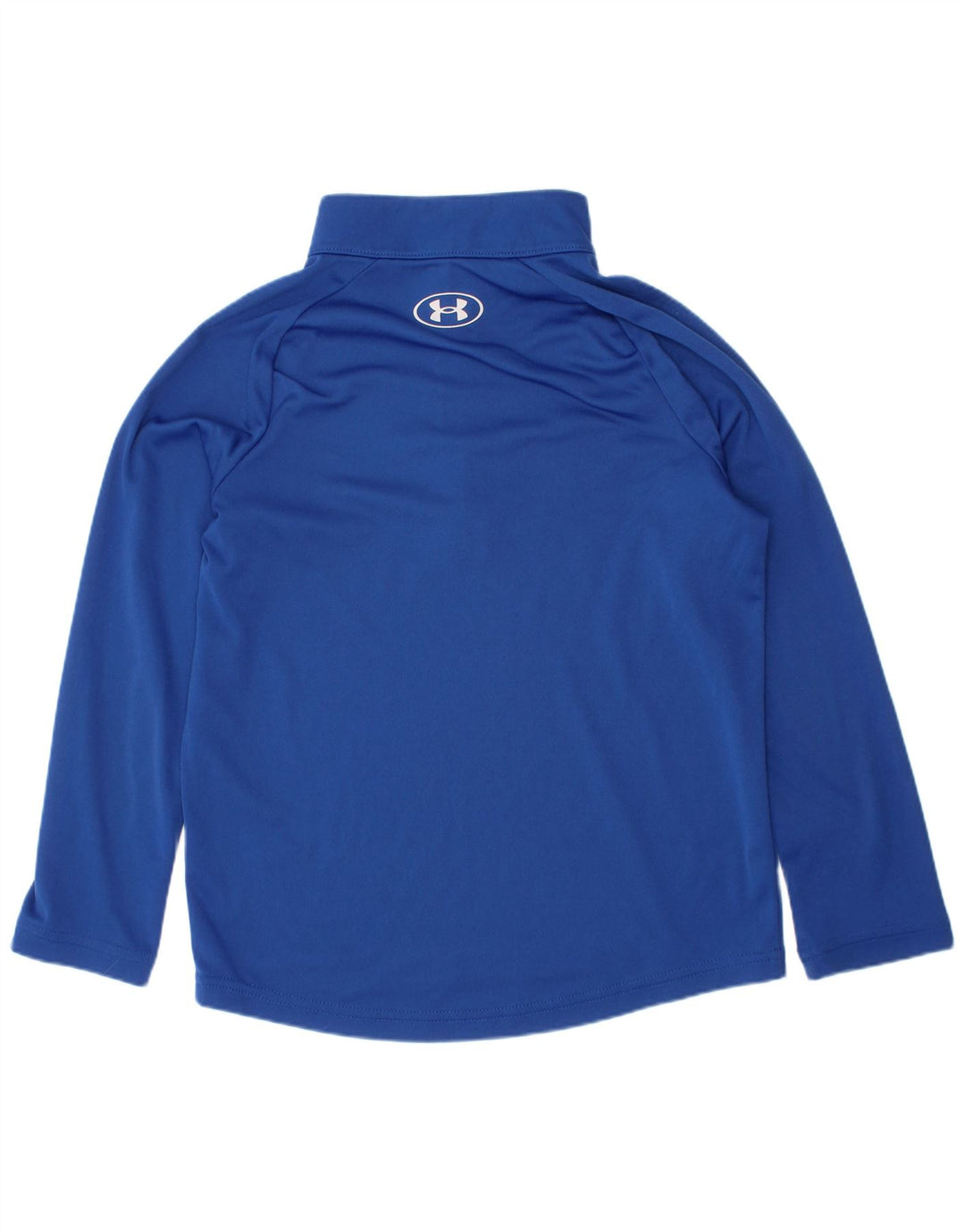 Under Armour Jungen-Pullover-Trainingsoberteil mit Reißverschluss, 6–7 Jahre, XS, Blau