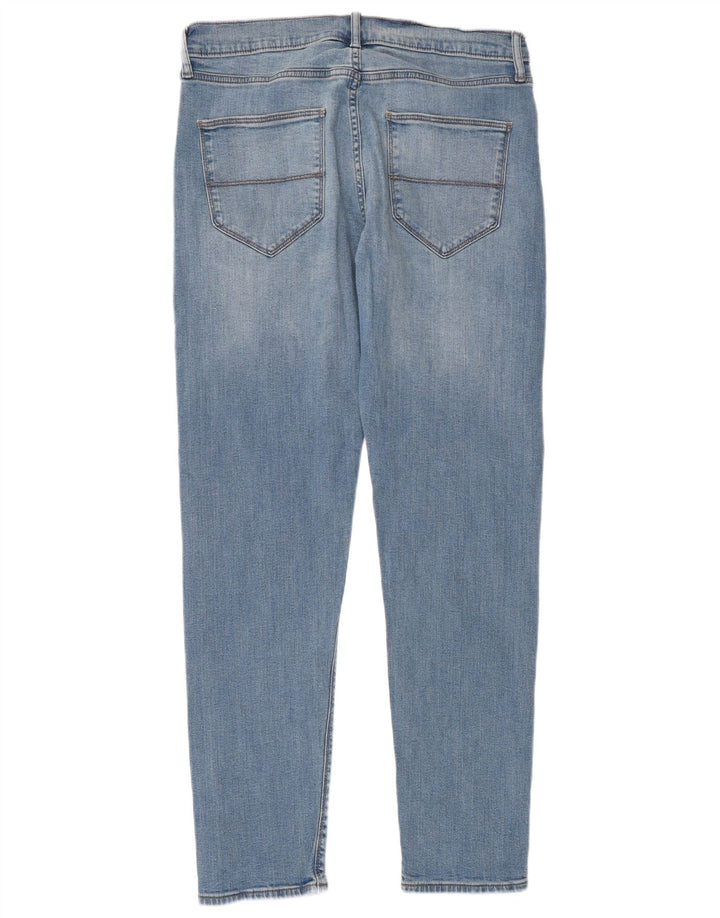 Marks & Spencer Herren Slim Jeans W32 L31 Blaue Baumwolle