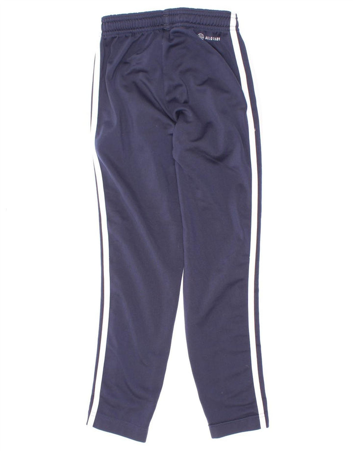 Adidas Aeroready-Trainingshose für Jungen, 7–8 Jahre, marineblaues Polyester