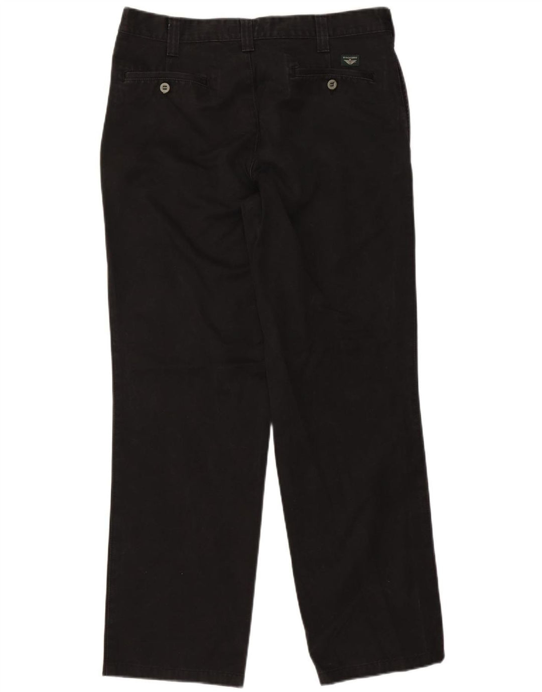 Dockers Herren Khakis Straight Chino Hose W34 L31 Schwarz