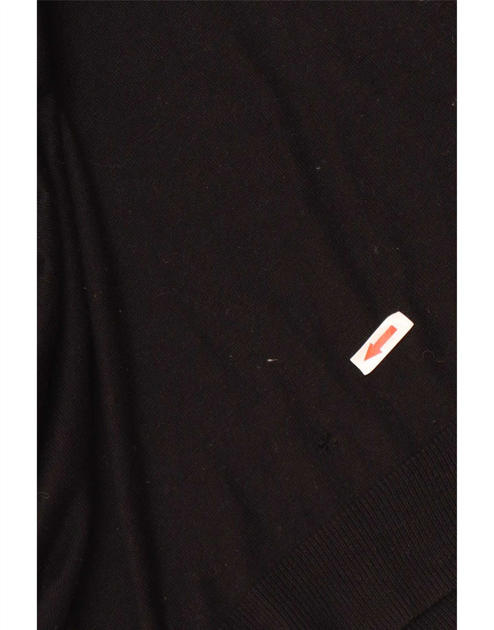 Basic-Pullover mit Rollkragen für Damen, Gr. 10, Größe S, Schwarz, Acryl