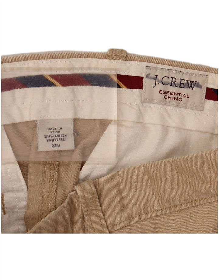 J. CREW Gerade Chinohose für Herren, W31, L34, Beige, Baumwolle