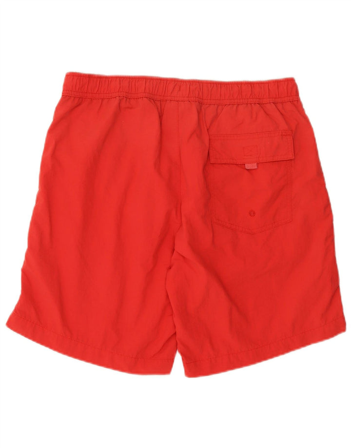 Champion Herren Badeshorts mit Grafik, Größe L, Rot