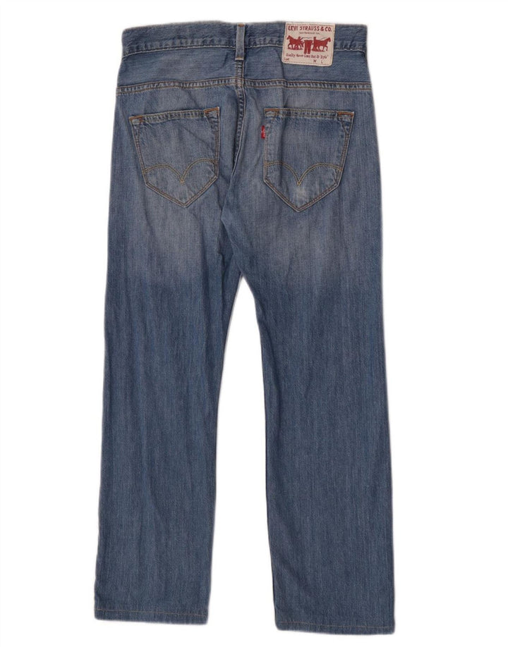 Levi's Damen Straight Jeans W28 L26 Blau