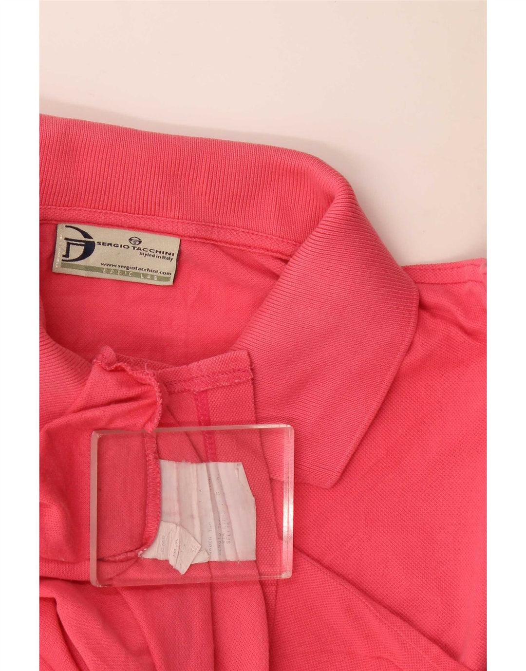 Sergio Tacchini Herren Poloshirt Large Pink