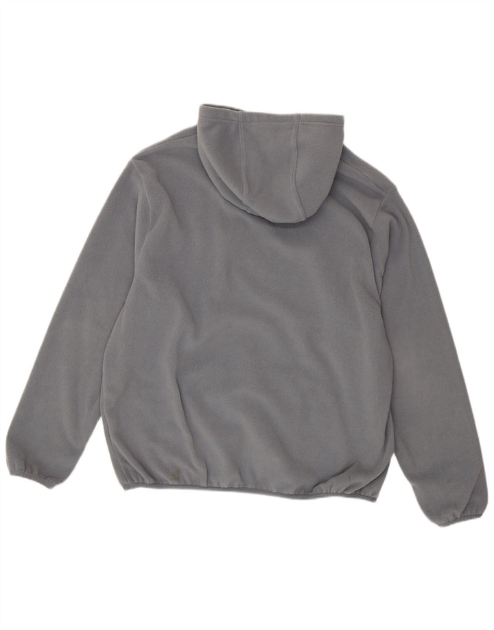 NIKE Herren-Fleecepullover mit Kapuze, XL, grau, Polyester