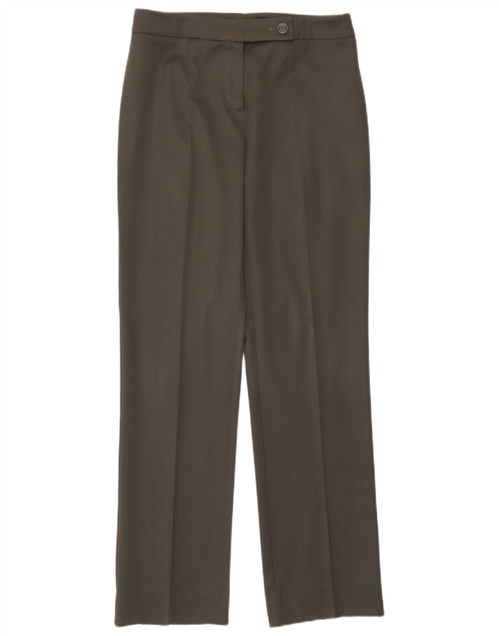 Marella Damen-Anzug mit 2 Knöpfen, 2-teilig, UK 10, Größe S, W27, L30, braune Wolle
