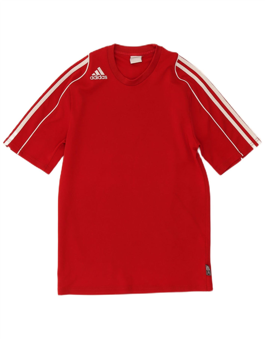 Adidas Herren Climalite T-Shirt Top Small Rot Polyester