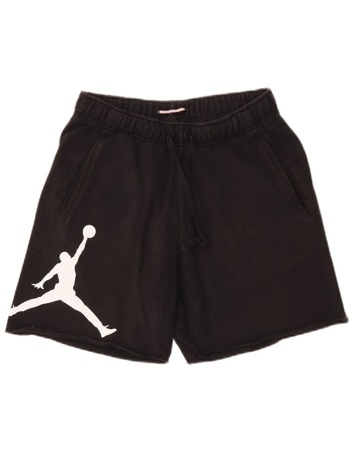 JORDAN Herren-Sportshorts mit Grafik, Größe S, schwarze Baumwolle
