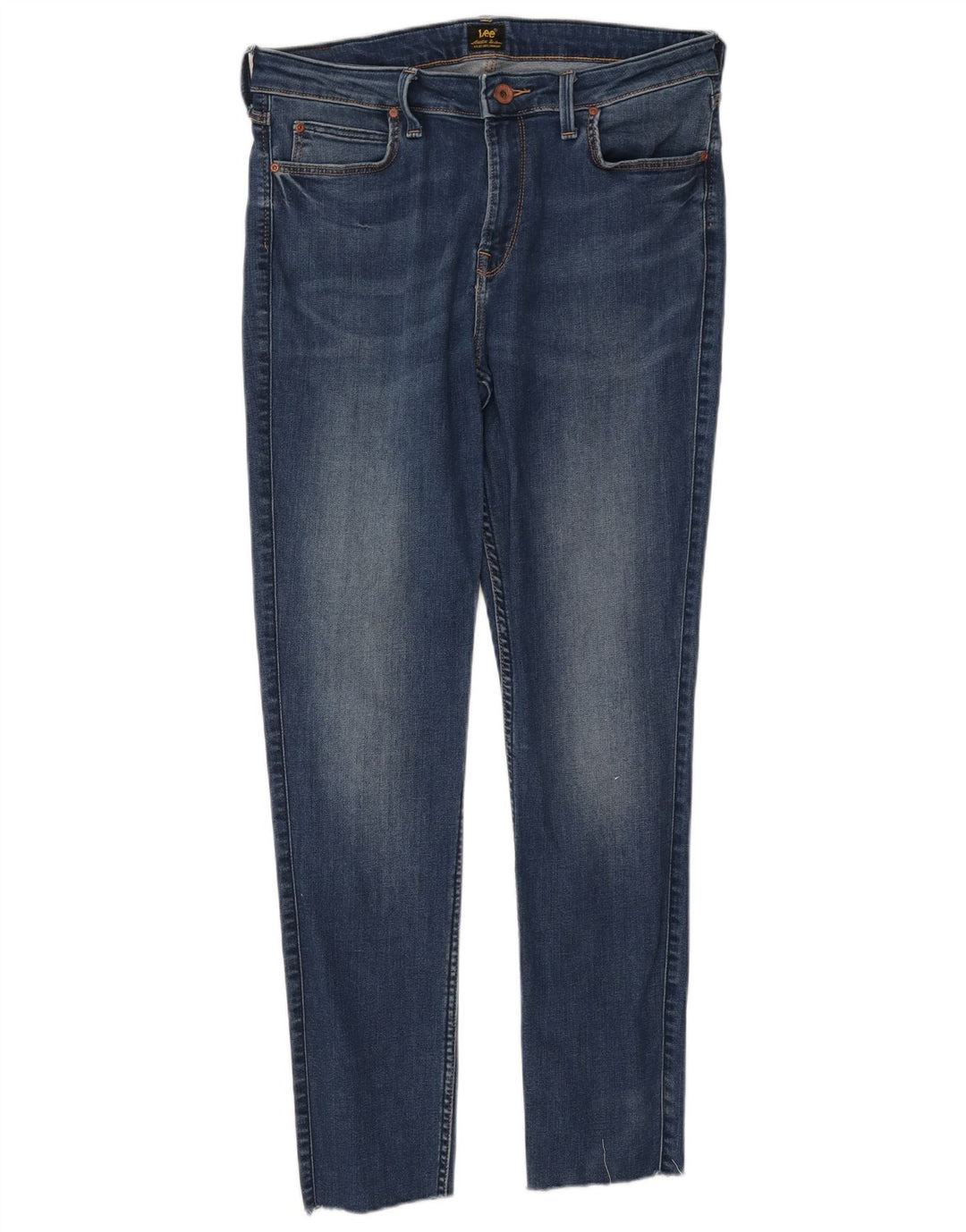 Lee Damen Jodee Skinny Jeans W33 L28 Blaue Baumwolle