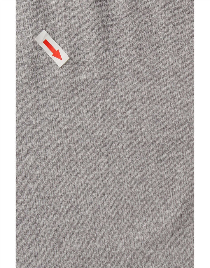 Zara Damen Crop Turtle Neck Pullover Pullover UK 10 Small Grau