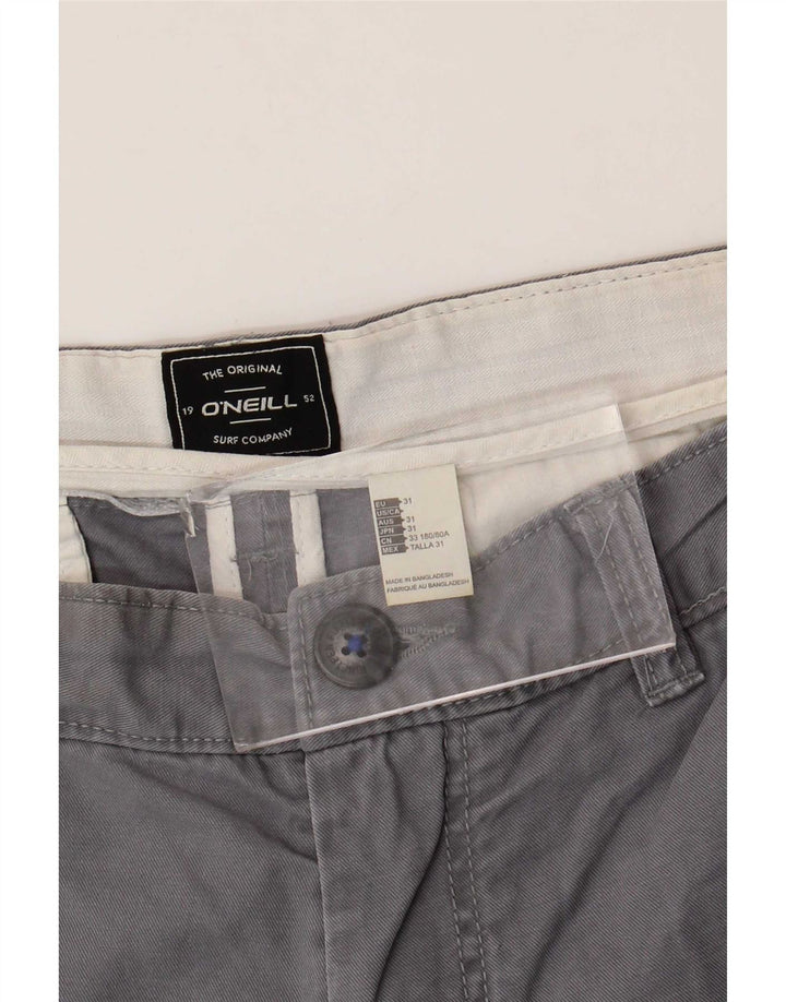 O'Neill Herren Chinoshorts W31 mittelgraue Baumwolle