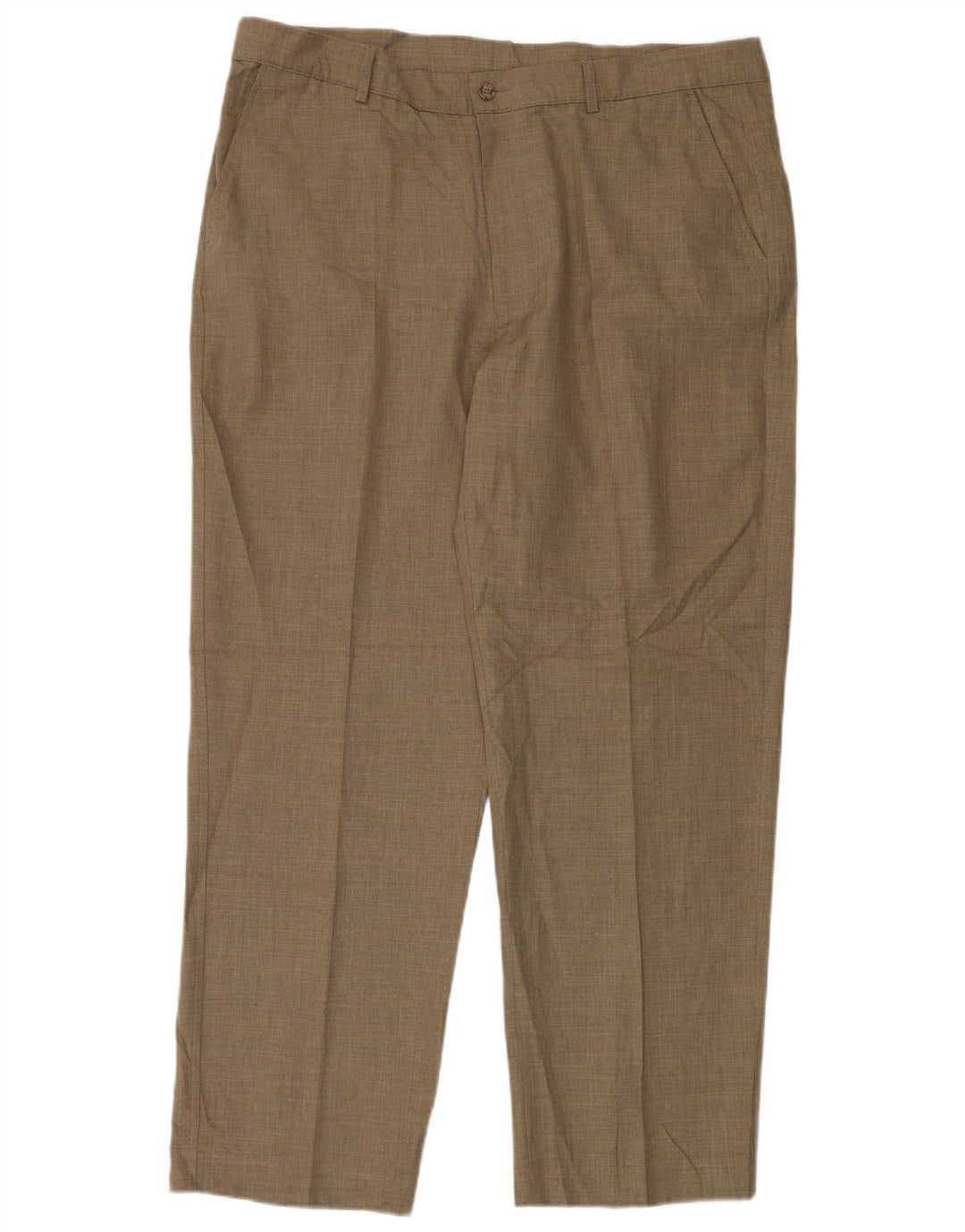 Farah Herren Tapered Freizeithose W40 L31 Braunes Polyester