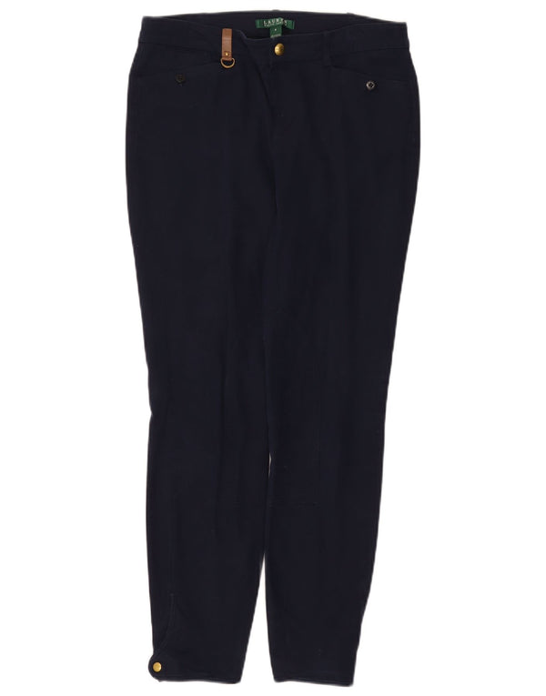 Ralph Lauren Damen Skinny Freizeithose US 4 Small W30 L28 Marineblau