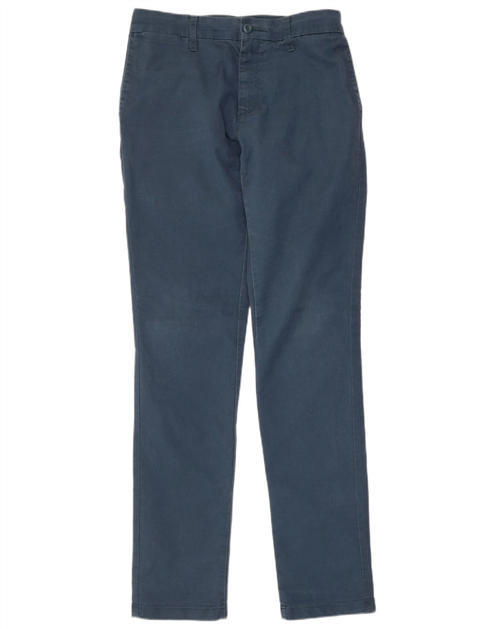 Carhartt Herren Slim Chino-Hose W33 L34 Marineblaues Polyester