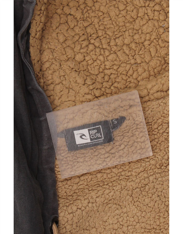 RIP CURL Herren-Kapuzenpullover mit Reißverschluss, Größe S, Schwarz