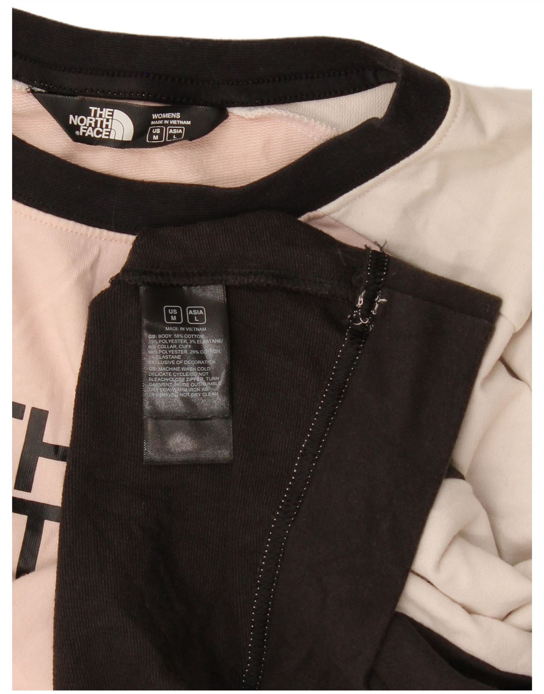 The North Face Damen Grafik-Sweatshirt-Pullover UK 14 Medium Mehrfarbig