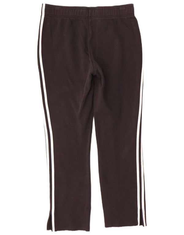 Adidas Damen-Trainingshose UK 12/14 Mittelschwarze Baumwolle