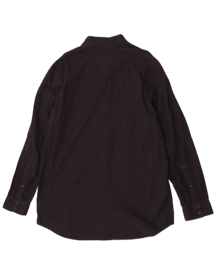 G-Star Herrenhemd XL, schwarze Baumwolle