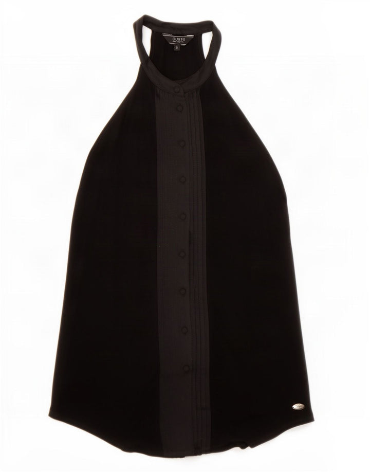 Guess Damen Neckholder-Kleid, Größe S, Schwarz