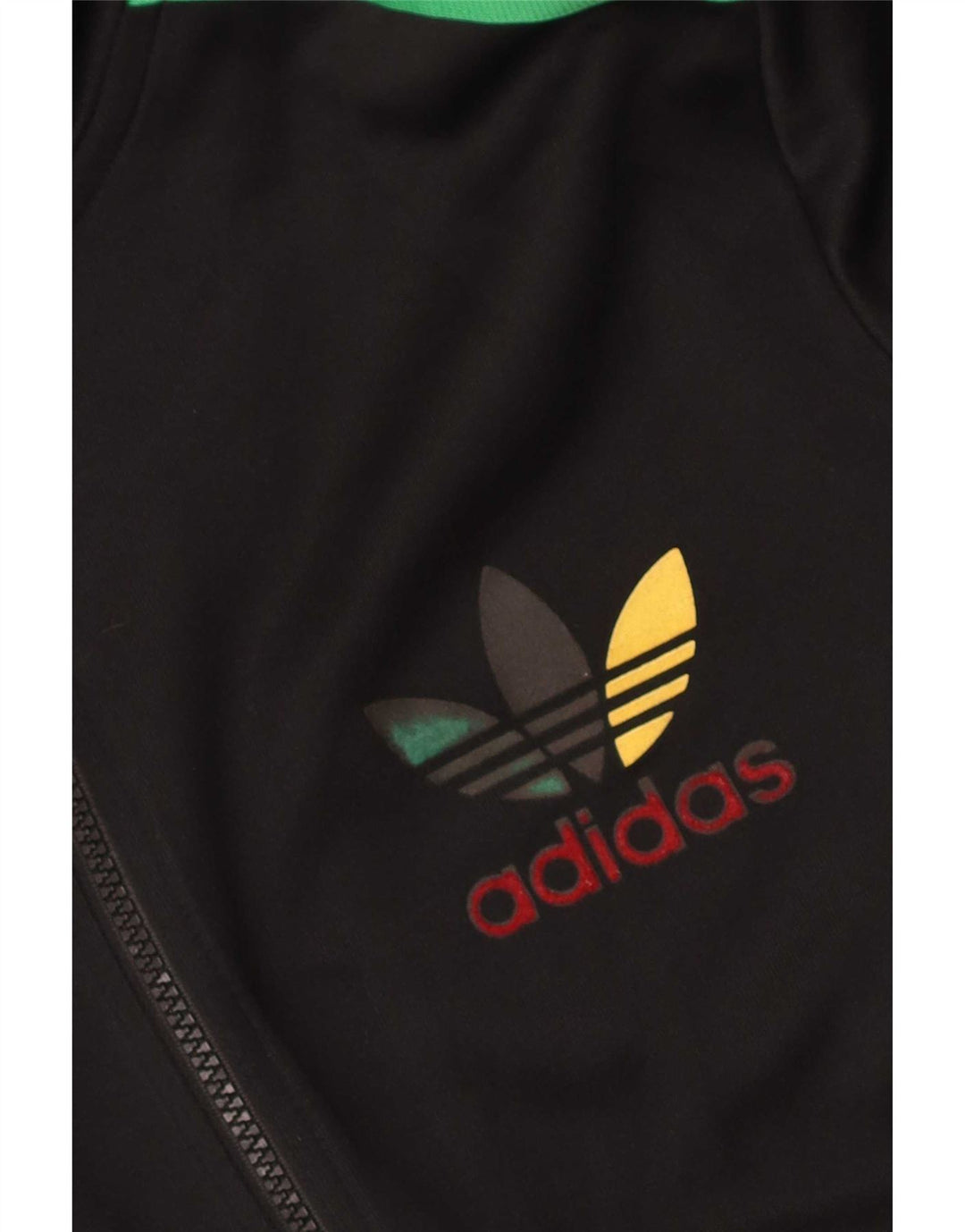 Adidas Herren Zip Hoodie Pullover Medium Schwarz Polyester