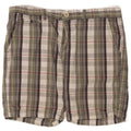 Pierre Cardin Herren-Chinoshorts mit normaler Passform, W34, groß, mehrfarbig kariert