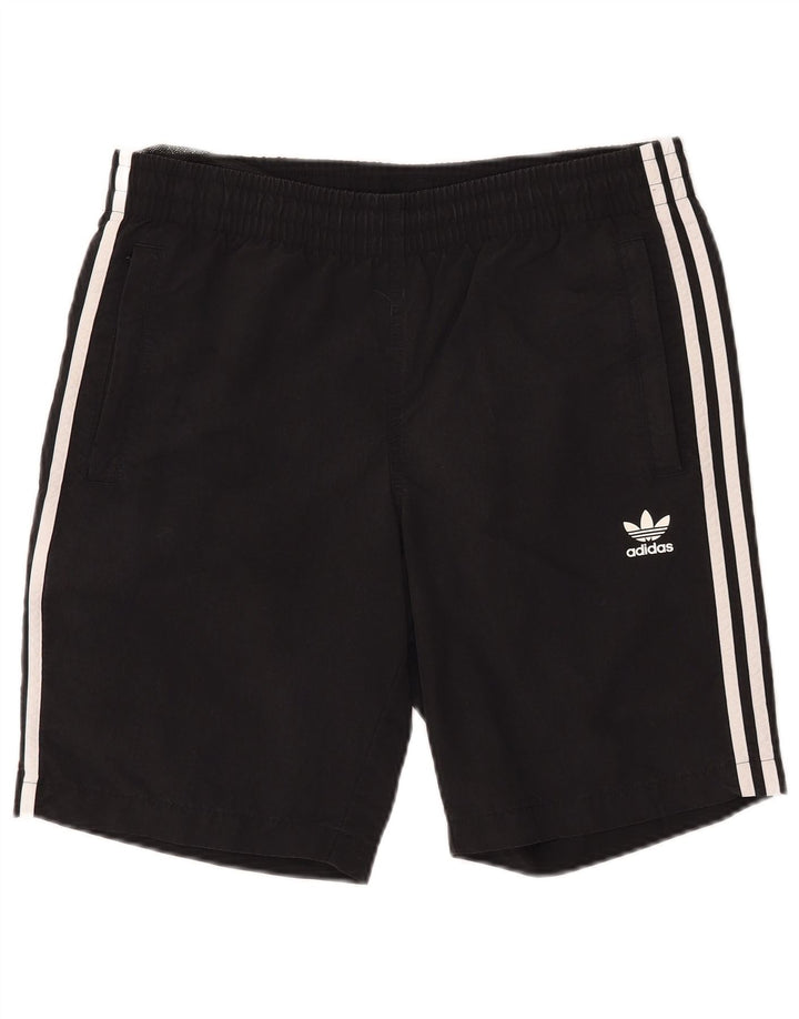 ADIDAS Herren Sportshorts Medium Schwarz Nylon