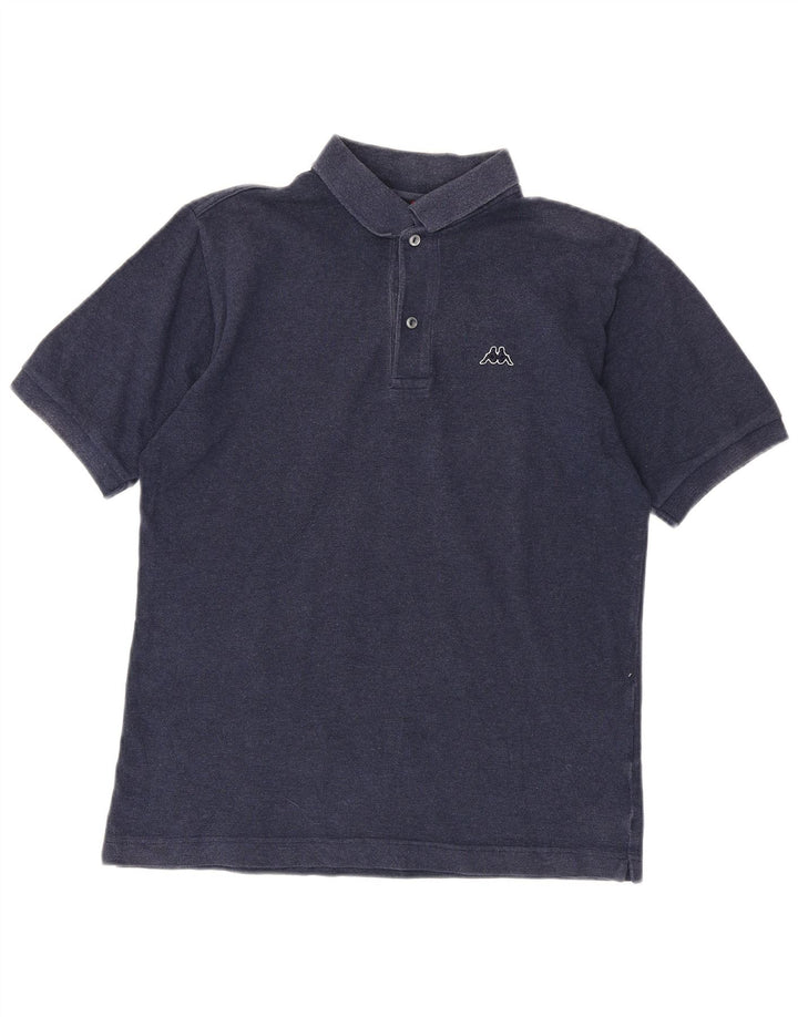 Kappa Herren-Poloshirt, klein, marineblau, Baumwolle