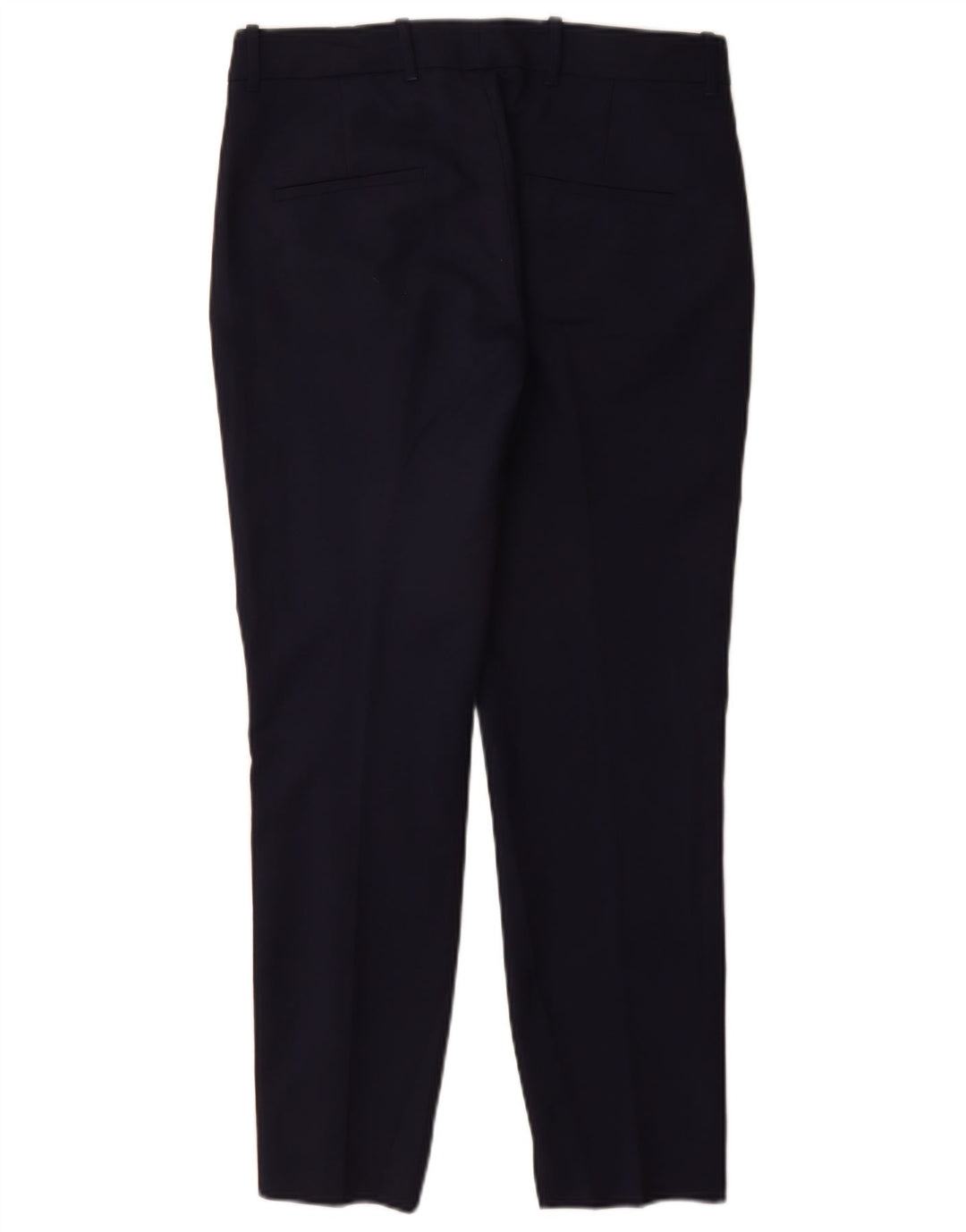 Slim-Anzughose für Damen von Zara, Größe M, W28, L29, Marineblau, Baumwolle