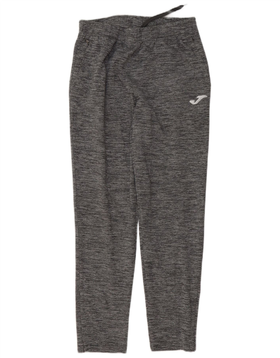 Joma Herren-Trainingshose aus mittelgrau meliertem Polyester
