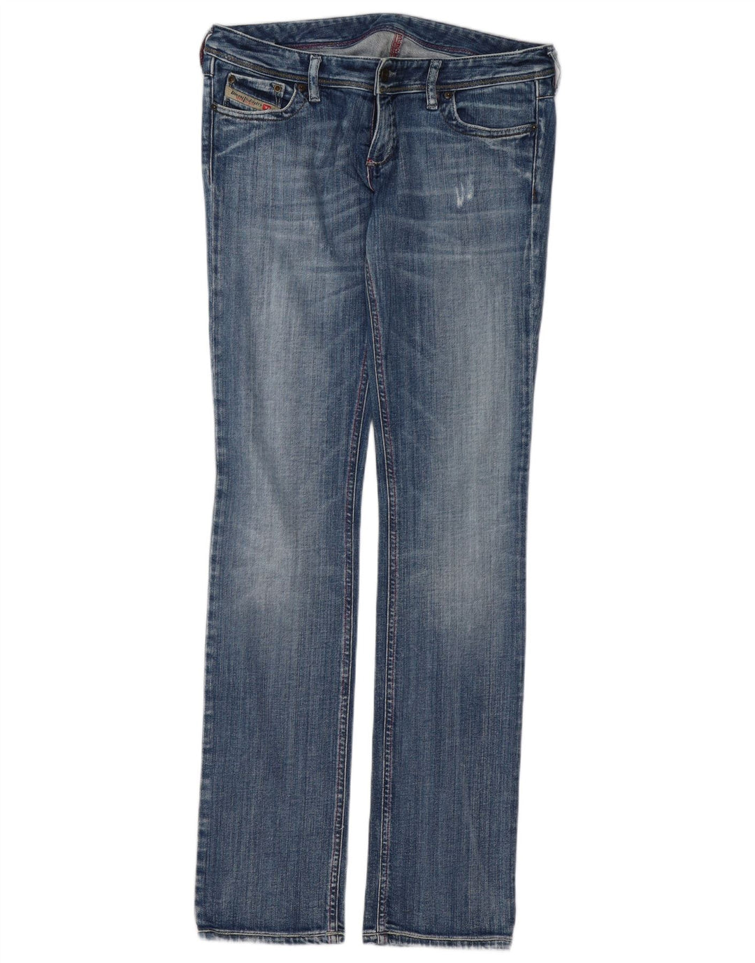 DIESEL Damen Slim Jeans W31 L35 Blaue Baumwolle