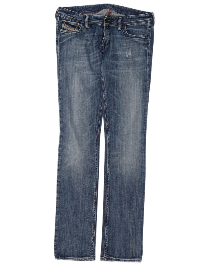 DIESEL Damen Slim Jeans W31 L35 Blaue Baumwolle