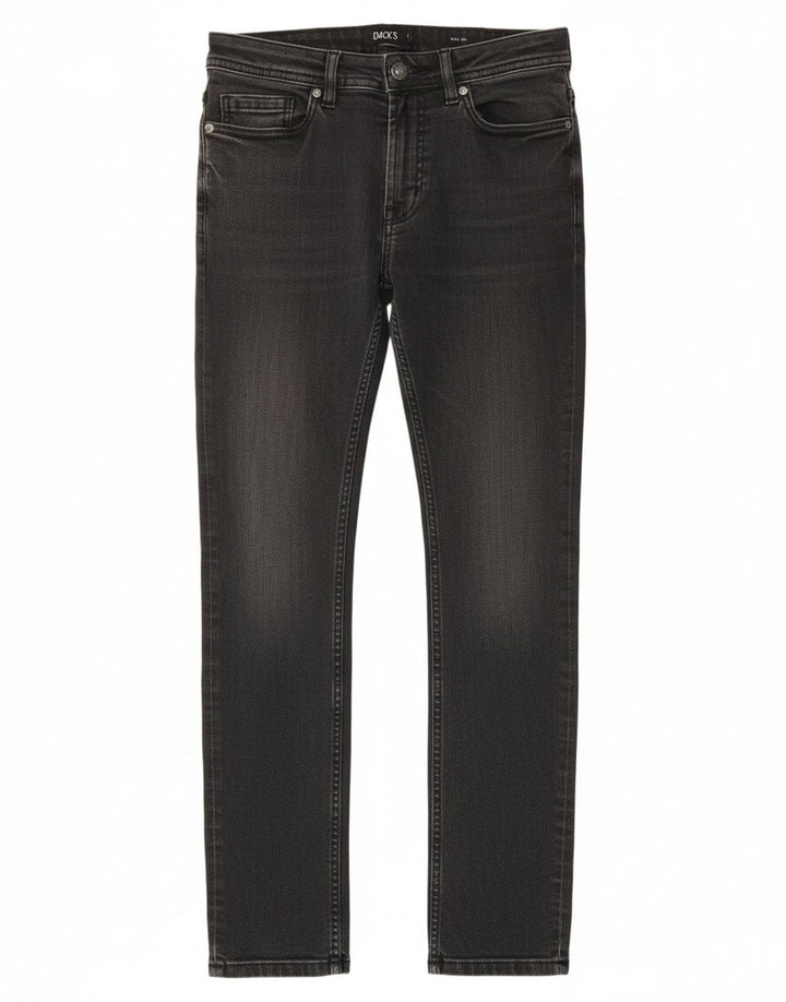 DACK'S Womens Slim Jeans IT 44 Medium W28 L30 Grey Cotton