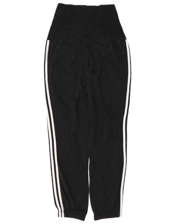 Adidas Damen Umstands-Trainingshose, Jogginghose, Größe 4/6, XS, Schwarz, Baumwolle