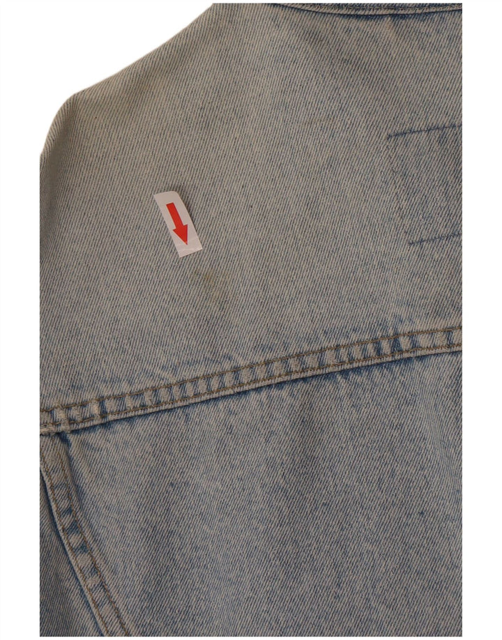 Mustang Herren Jeansjacke UK 40 Large Blau