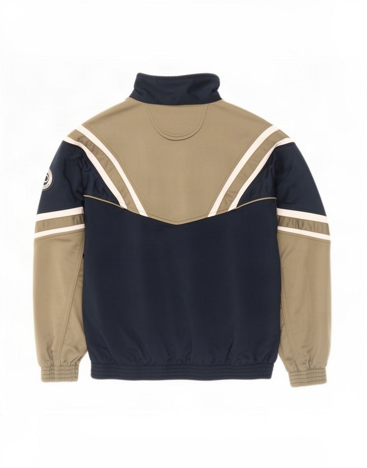 Champion Herren-Trainingsanzug-Oberteil, Mittelgroßes marineblaues Farbblock-Polyester