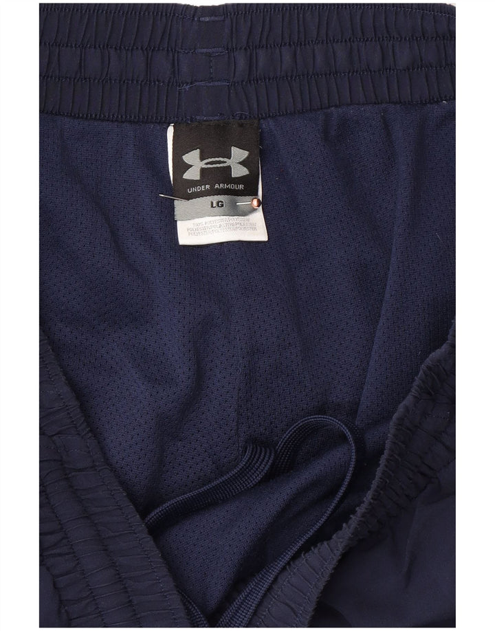 UNDER ARMOUR Herren-Trainingshose, groß, marineblau, Polyester