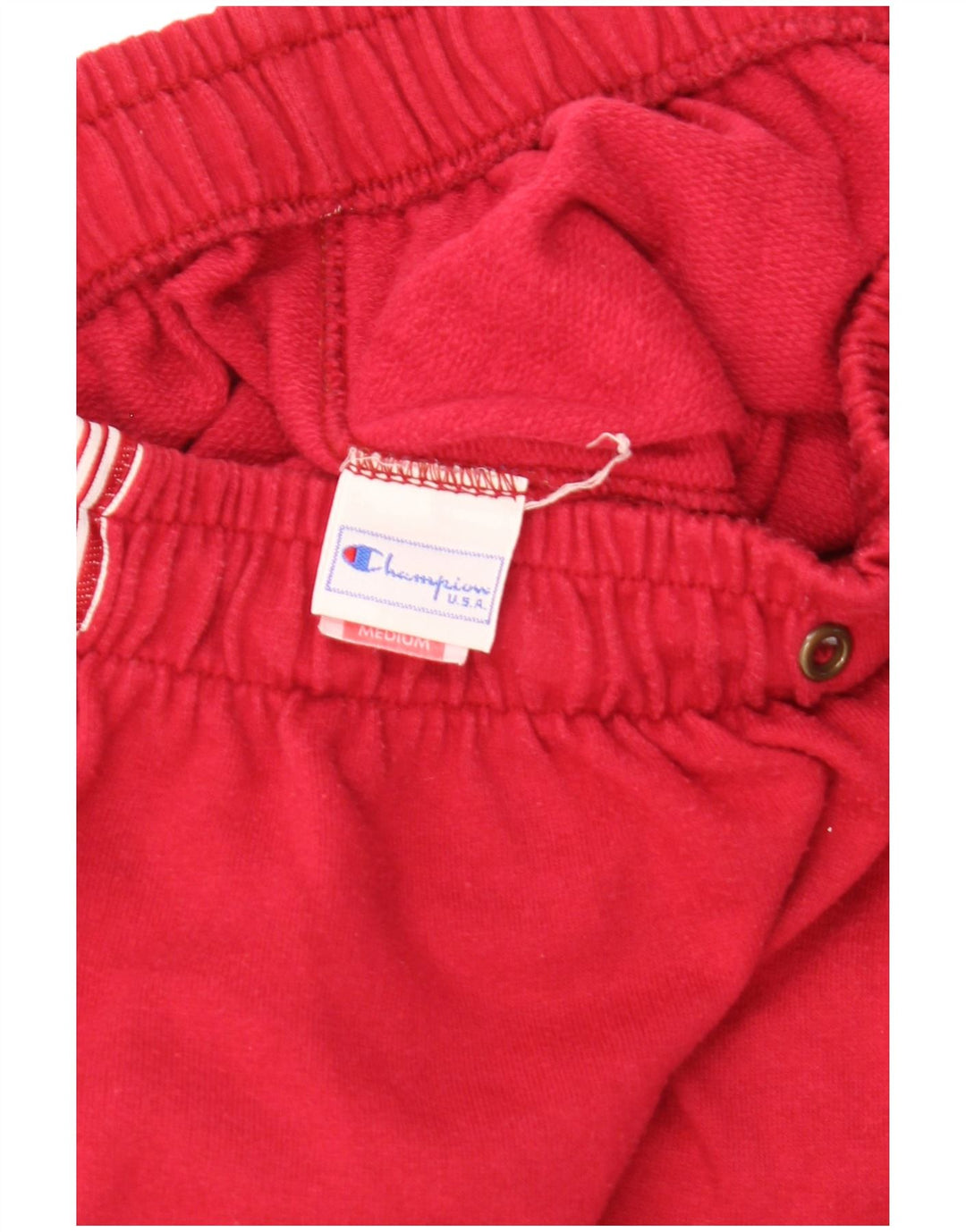 Champion Damen-Trainingshose mit Grafik, UK 12, Mittelrot, Farbblock