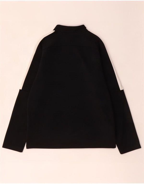 Nike Dri Fit Pullover-Trainingsanzugoberteil für Jungen, 10–11 Jahre, mittelgroß, Schwarz
