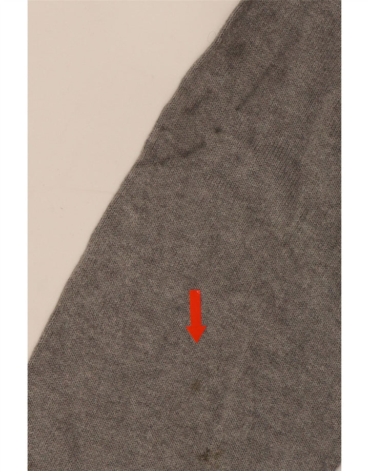 TOMMY HILFIGER Mens Zip Neck Jumper Sweater 2XL Grey Cotton Vintage Tommy Hilfiger and Second-Hand Tommy Hilfiger from Messina Hembry 