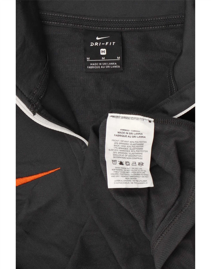 Nike Clemson Tigers Pullover-Trainingsanzug für Damen, UK 12, mittelgrau gestreift