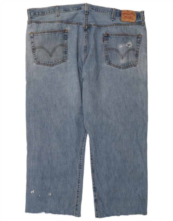 Levi's Herren 501 Straight Jeans W46 L27 Blaue Baumwolle